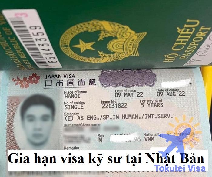 Hướng Dẫn Cách Gia Hạn Visa Kỹ Sư Tại Nhật Chính Xác Nhất Tokutei Visa